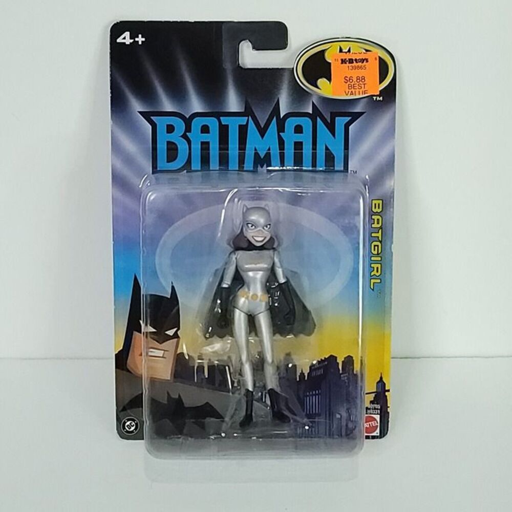 DC Comics Batman Batgirl Silver Costume Mattel Action Figure NEW